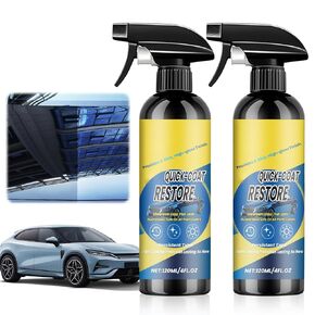 قطعتان من بخاخ طلاء نانو سريع المفعول لاستعادة طبقة الطلاء، 2026 عامل طلاء سريع المفعول جديد ومتطور للسيارات، عامل طلاء سريع التأثير لمقاومة غبار السيارة وتأثيرات الزجاج، ملمع صالة عرض السيارات طويل الأمد in Kuwait