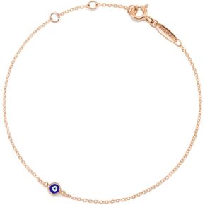 PERIMADE Dainty Evil Eye Bracelet for Women, 18K Gold Plated Adjustable Lucky Amulet Chain Bracelet, Sold 925 Sterling Silver Hypoallergenic Enamel Eye Charm Bracelet Protection Jewelry Gifts in Kuwait