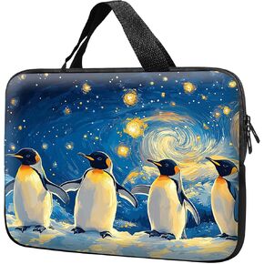 Laptop Sleeve with Handle 15.6 Inch, Waterproof Laptop Case Bag, Rainbow T-Rex Pattern Design Computer Sleeve Compatible with MacBook Air, Pro, HP, Dell, Lenovo, ASUS in Saudi Arabia