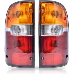 Tail Light Assembly Compatible with 1995-2000 Tacoma Tail lights Rear Brake Lamp with Bulbs and Wiring Harness, Passenger and Driver Side in Kuwait