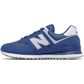 New Balance mens Iconic 574 V2 Sneaker, Team Red/Wave, 7.5 US in Saudi Arabia