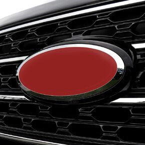Solid Emblem Insert Decal Overlays (Set of 2) | Premium 3M Vinyl | Made in USA | Fits 2020-2026 Ford Explorer (Matte Black) in Kuwait