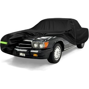 Kistrba Car Cover Compatible with 1981-2002 Mercedes Benz SL-Class 280SL 300SL 320SL 380SL 500SL 560SL 600SL 2 Door Coupe/Roadster, Custom Fit 420D Heavy Duty Oxford All Weather Full Car Cover (Gray) in Kuwait