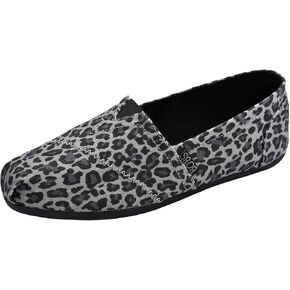 Skechers BOBS Women's Bobs Plush-Hot Spotted. Leopard Print Slip on Ballet Flat, 11 M US in Saudi Arabia