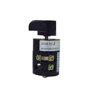 HZ5B Series Electric Motor reversing Switch on/Off/on Switch 20A 2phase Changeover Rotary cam Switch in Kuwait