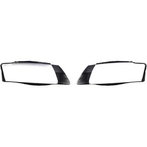 Car Headlight Cover Transparent Lampshade Glass Lens Shell Car Accessoires Replacement Compatible For Audi A5 2008 2009 2010 2011(Left and Right) in Saudi Arabia