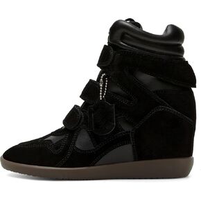 Dsevht Hidden Wedge Sneakers for Women High Top Fashion Sneaker Suede High Heel Platform Tennis Triple Strappy Band Casual Vintage Dressy Comfy Campus Trendy Retro Sneaker in Kuwait