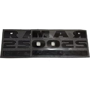 2PCS Door Side 2500 3500 Heavy Duty Emblem Badge Nameplate (Black Ram-2500) in Kuwait