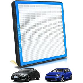 AUTOKAY 5Q0 819 653 Cabin Air Filter With Activated Carbon Fits for Volkswagen Tiguan Atlas Jetta GTI Taos Arteon e-Golf Golf Alltrack for Audi A3 TT RS TTS Quattro RS3 S3 Q3 RE# CAF1945P CAF1945C in Kuwait