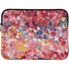 Red Petal Laptop Sleeve Case Bag Compatible with 13 Inch Laptops, Laptop Carrying Case Cover for Travel Office M in Kuwait
