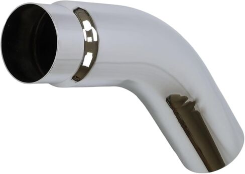 العادم الديزل الكوع تلميح 5.00 مدخل 6.00X23.00 "WELBOW60023-500-CHR-SS مصقول الكروم 304 الفولاذ المقاوم للصدأ Wesdon العادم تلميح in Saudi Arabia
