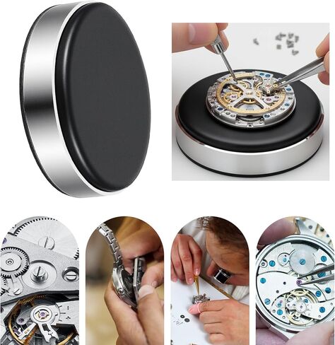 Watch Cushion Pad, Soft PU Leather Watch Case Casing Cushion for Watchs Parts Holder, Movement Repair, and Men WatchCase Fits in Saudi Arabia