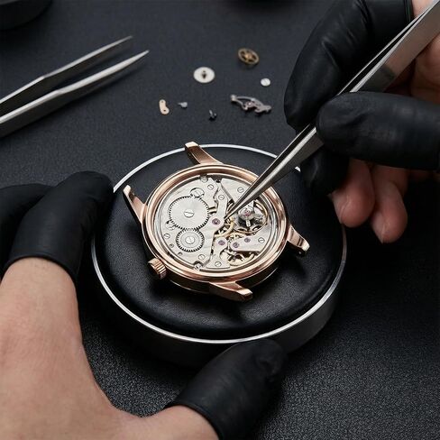 Watch Cushion Pad, Soft PU Leather Watch Case Casing Cushion for Watchs Parts Holder, Movement Repair, and Men WatchCase Fits in Saudi Arabia