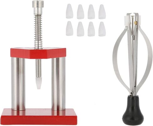 Watch Hand Plunger Puller Remover, Professional Watch Repair Tool with Center Plunger for Making, Sturdy Alloy Steel Material in Saudi Arabia