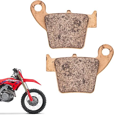 Factory Rear Brake Pads for Honda CRF150F CRF230F CRF250F CRF250R CRF250RX CRF450R CRF450RX | Replaces OEM Part 06435-KRN-712 in Saudi Arabia