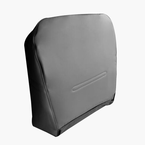 غطاء مقعد جلدي بديل من جانب السائق باللون الرمادي متوافق مع Ford F250 F350 F450 F550 XL 2001 2002 2003 2004 2005 2006 2007 in Saudi Arabia