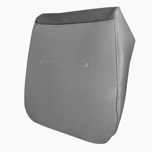 غطاء مقعد جلدي بديل من جانب السائق باللون الرمادي متوافق مع Ford F250 F350 F450 F550 XL 2001 2002 2003 2004 2005 2006 2007 in Saudi Arabia
