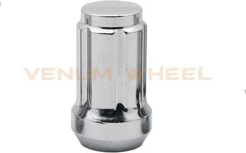 20pc Spline Tuner 12x1.5 Chrome Lug Nuts | Fits 2007-2016 Jeep Compass Patriot with Aftermarket Wheels in Saudi Arabia