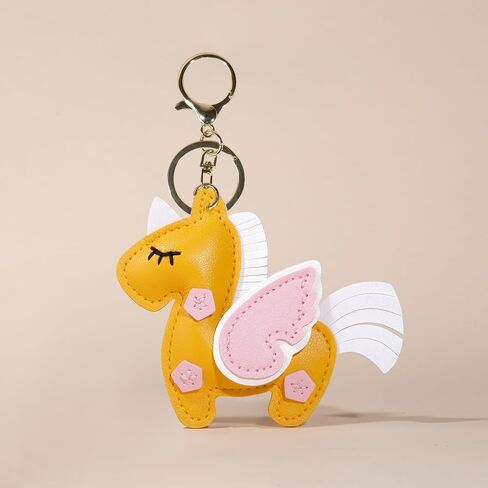 1x Pegasus Keychain Beautiful Horse Key Ring Car Keys Accessories, Tote Bag Charms, Handbag Pendant Ornament in Saudi Arabia