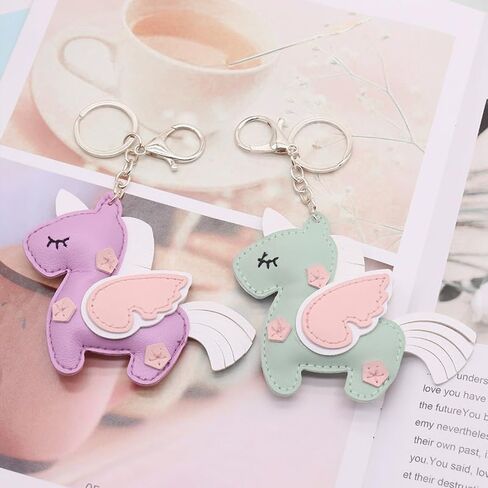 1x Pegasus Keychain Beautiful Horse Key Ring Car Keys Accessories, Tote Bag Charms, Handbag Pendant Ornament in Saudi Arabia