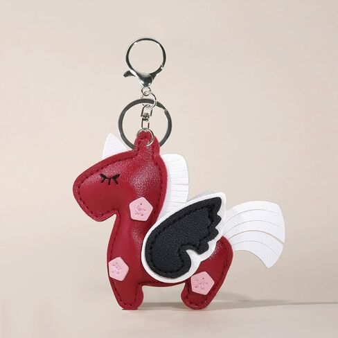 1x Pegasus Keychain Beautiful Horse Key Ring Car Keys Accessories, Tote Bag Charms, Handbag Pendant Ornament in Saudi Arabia