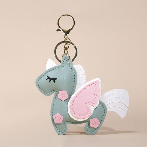 1x Pegasus Keychain Beautiful Horse Key Ring Car Keys Accessories, Tote Bag Charms, Handbag Pendant Ornament in Saudi Arabia