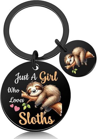 Sloth Gift for Women Cute Sloth Stuff For Girls Sister Friends Sloths Birthday Decorations for Sloths Lovers Funny White Elephant Gifts for Boss Coworkers Cute Stuff for Teens in Kuwait