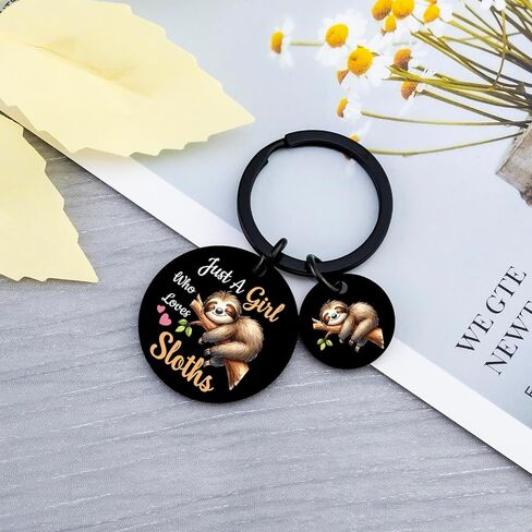 Sloth Gift for Women Cute Sloth Stuff For Girls Sister Friends Sloths Birthday Decorations for Sloths Lovers Funny White Elephant Gifts for Boss Coworkers Cute Stuff for Teens in Kuwait