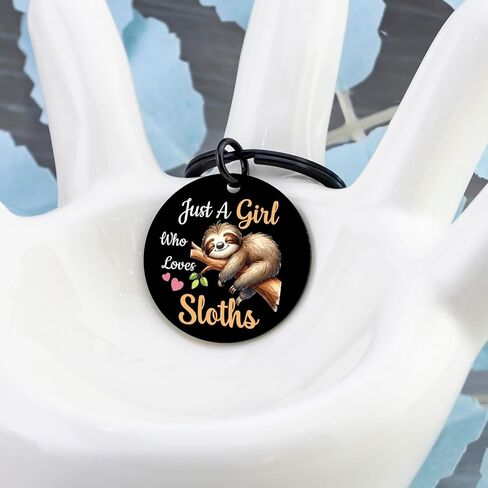 Sloth Gift for Women Cute Sloth Stuff For Girls Sister Friends Sloths Birthday Decorations for Sloths Lovers Funny White Elephant Gifts for Boss Coworkers Cute Stuff for Teens in Kuwait
