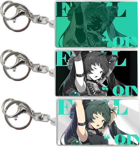 ZZZ Three Types Of Picture Transitions In The Game Raster Flash Card Keychain, Double-Sided game Art Design in Saudi Arabia