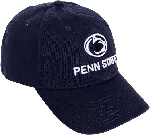 Desert Cactus Penn State University Baseball Hat Pennsylvania PSU Nittany Lions Brimmed Embroirderd Hats Cap Adjustable Cloth Strap Adult (Style G1) in Saudi Arabia