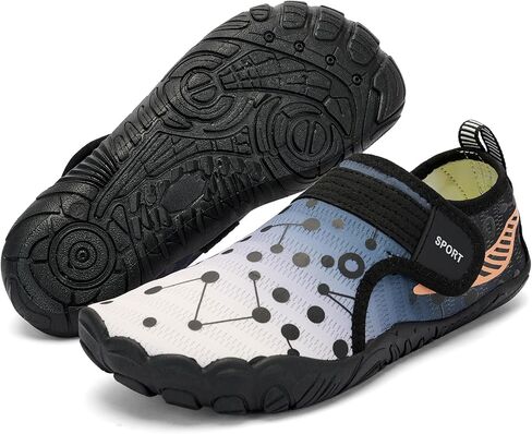 Water Shoes for Kids - Boys Girls Barefoot Quick-Dry Beach Pool Sand Shoe Lightweight Wide Toe Box Swim Aqua Socks (Little/Big Kid) in Saudi Arabia