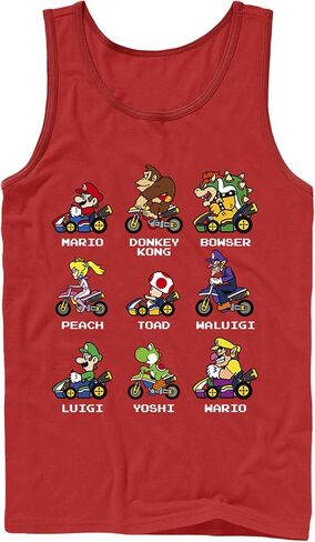 Men's Nintendo Mario Kart Cast Tank Top in Saudi Arabia