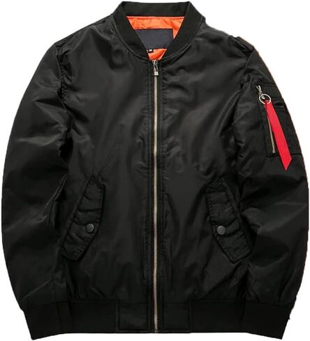 Spring&Autumn Thick And Thin Army Gn Motorcycle Men Bomber Jacket Plus Size in Saudi Arabia