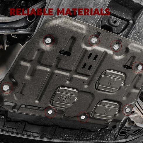 14PCS Engine Splash Shield Hardware Kit, Engine Cover Screws, 90674-TY2-A01 90105-TBA-A00 Engine Splash Guard Under Screw, Lower Cover Pin Screws and Clips Fit for Honda Accord CRV Civic in Kuwait