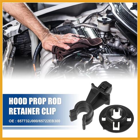 غطاء محرك السيارة دعامة قضيب حامل غطاء محرك السيارة مشبك قضيب غطاء محرك السيارة مناسب لنيسان باثفايندر R51 2005-2012 لنيسان إكستيرا 2005-2013 رقم 657732J000/65722EB300 - حزمة من 2 استبدال المواد المعمرة in Kuwait