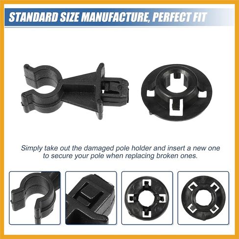 غطاء محرك السيارة دعامة قضيب حامل غطاء محرك السيارة مشبك قضيب غطاء محرك السيارة مناسب لنيسان باثفايندر R51 2005-2012 لنيسان إكستيرا 2005-2013 رقم 657732J000/65722EB300 - حزمة من 2 استبدال المواد المعمرة in Kuwait