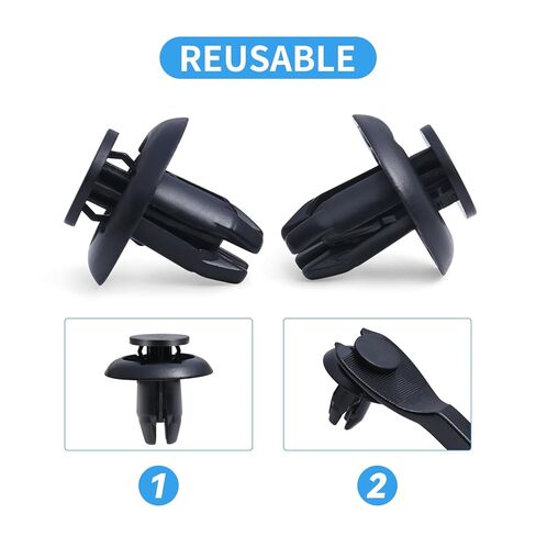 WHALETAIL 30PCS Bumper Cover Clip Fastener Rivet，Fender Liner Splash Shield Push-Type Retainer Clip Compatible with Mazda Mazda 3 5 6 CX-3 CX-5 CX-9 MX-5 Miata B45A-56-146A，Scion 90118-WB048 in Kuwait