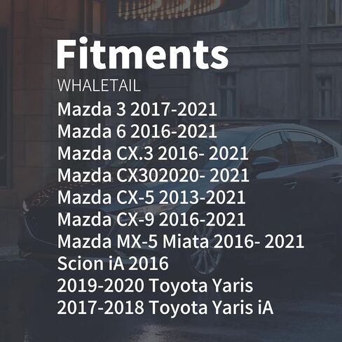 WHALETAIL 30PCS Bumper Cover Clip Fastener Rivet，Fender Liner Splash Shield Push-Type Retainer Clip Compatible with Mazda Mazda 3 5 6 CX-3 CX-5 CX-9 MX-5 Miata B45A-56-146A，Scion 90118-WB048 in Kuwait