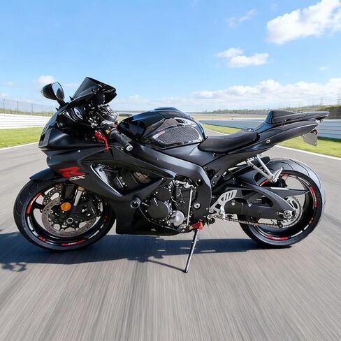 Motorcycle Front Rear Rim Wheels Edge Outer Rims Sticker Reflective Stripe Wheel Decals Compatible with Suzuki Hayabusa GSXR1300 in Kuwait