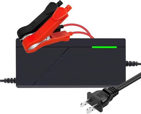 12V 3A Lithium Battery Charger 14.6V LiFePO4 Battery Charger, Battery Maintainer, Smart Charger with LED Indicator Cooling Fan for 12.8V Lithium Iron Phosphate Battery in Saudi Arabia