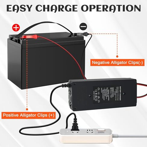 12V 3A Lithium Battery Charger 14.6V LiFePO4 Battery Charger, Battery Maintainer, Smart Charger with LED Indicator Cooling Fan for 12.8V Lithium Iron Phosphate Battery in Saudi Arabia