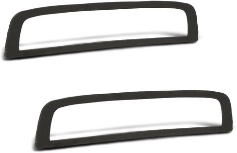 PIT66 2Pcs 3rd Third Brake Light Gasket Seal Compatible with Chevy Silverado GMC Sierra 2014 2015 2016 2017 2018 2019 2020 Black in Saudi Arabia