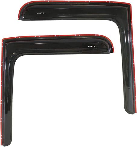 United Pacific 91501 2008-2017 Freightliner Cascadia Acrylic Window Visor, Deflects Rain/Snow, Reduce Wind Noise - Smoke - ONE Set (Pack of 2) in Kuwait