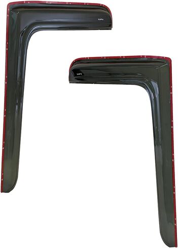 United Pacific 91501 2008-2017 Freightliner Cascadia Acrylic Window Visor, Deflects Rain/Snow, Reduce Wind Noise - Smoke - ONE Set (Pack of 2) in Kuwait