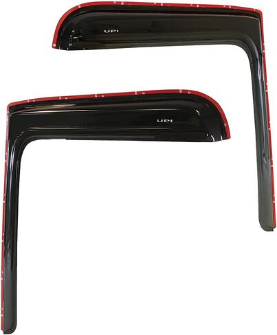 United Pacific 91501 2008-2017 Freightliner Cascadia Acrylic Window Visor, Deflects Rain/Snow, Reduce Wind Noise - Smoke - ONE Set (Pack of 2) in Kuwait