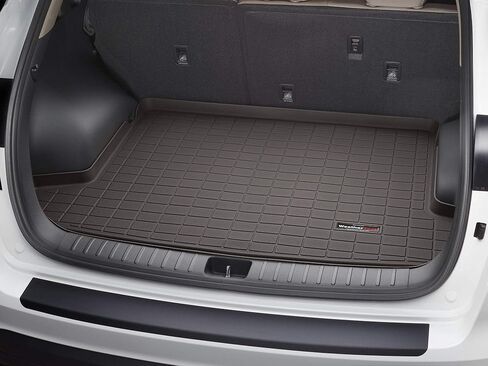 WeatherTech بطانة صندوق السيارة لسيارة GMC Acadia، Acadia Limited، Outlook - خلف الصف الثالث (43411)، كاكاو in Saudi Arabia