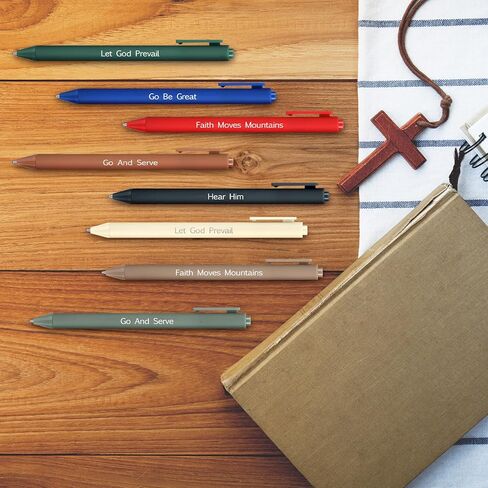 Tenceur 20 Pcs LDS Mormon Pens Lds Youth Theme Ballpoint Pens Bishop Christian Faith Baptism Gifts for Women Men Teens Office School in Saudi Arabia