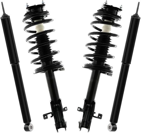 AutoShack Front Complete Strut & Coil Spring + Shock Absorber Replacement for 2011-2014 Ford Edge 2011-2015 Lincoln MKX 4-PC Kit in Saudi Arabia
