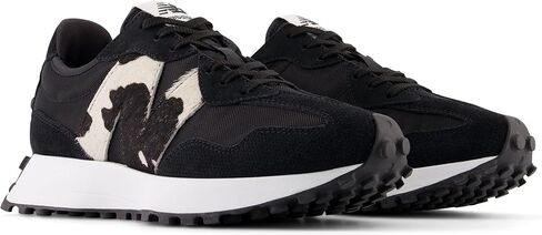 New Balance Womens 327 Running Style Sneakers Black in Saudi Arabia